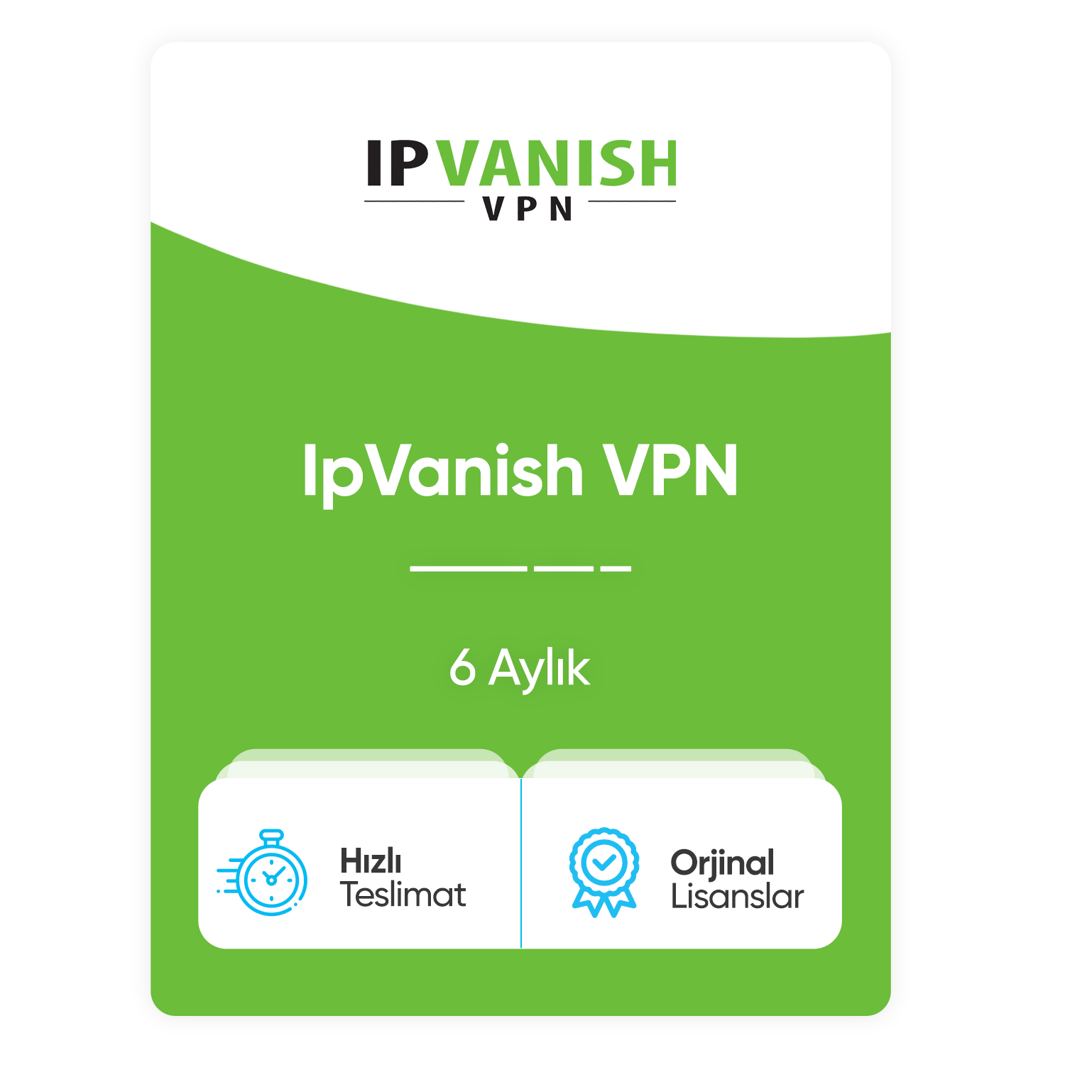 IpVanish VPN – 6 Aylık