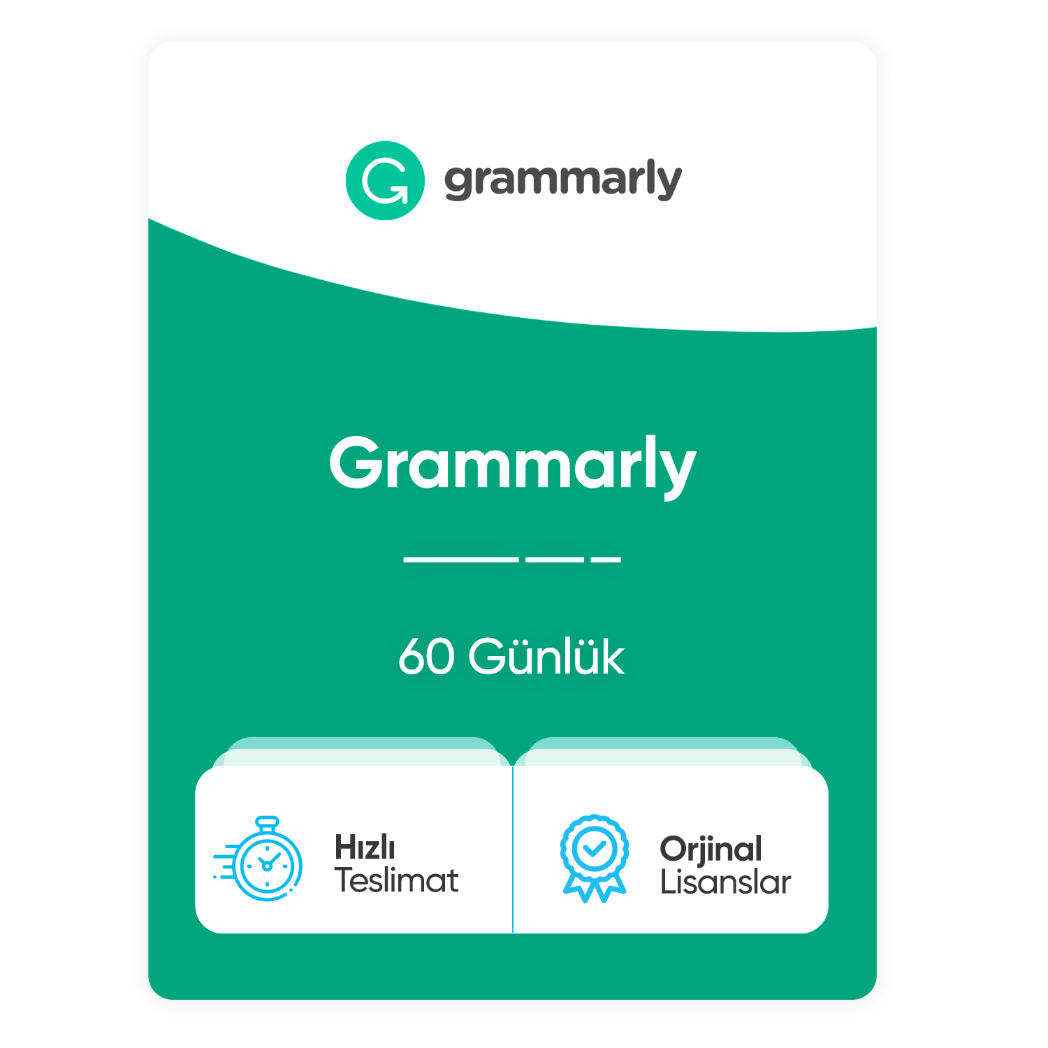 Grammarly – 60 Günlük