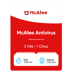 McAfee Total Protection Antivirüs – 2 Yıllık